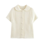 Women’s Short Sleeve Knit Cardigan