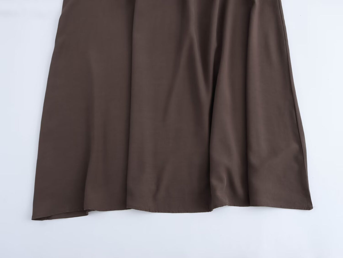 Women's Sleeveless A-Line Maxi Dress