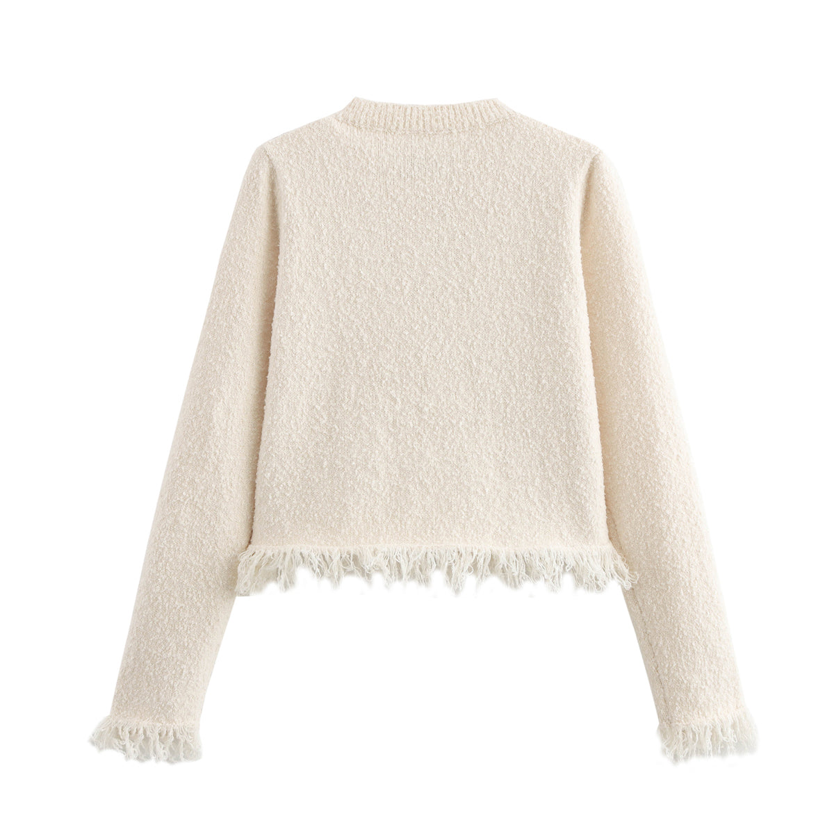 Women's Bow Knit Jacket & Mini Skirt Two-Piece Set