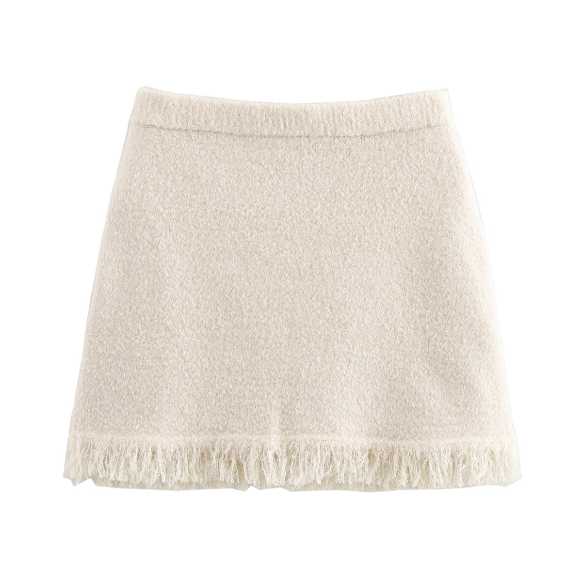 Women's Bow Knit Jacket & Mini Skirt Two-Piece Set
