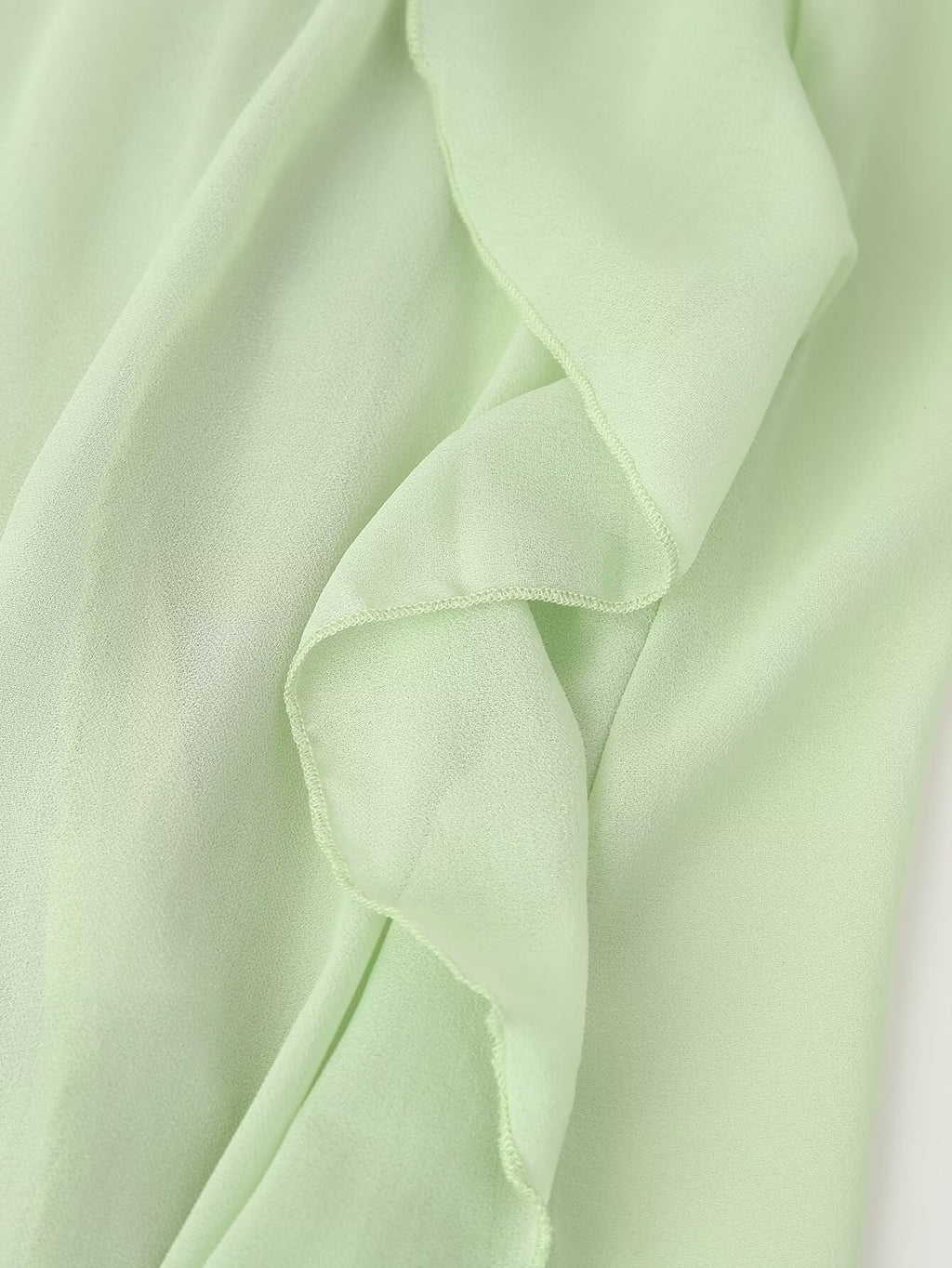 Dress Ruffled Autumn Laminated Elegant Mini