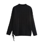 Women's Winter Tassel Knitted Plait Cardigan and Skirt Two-Piece Set