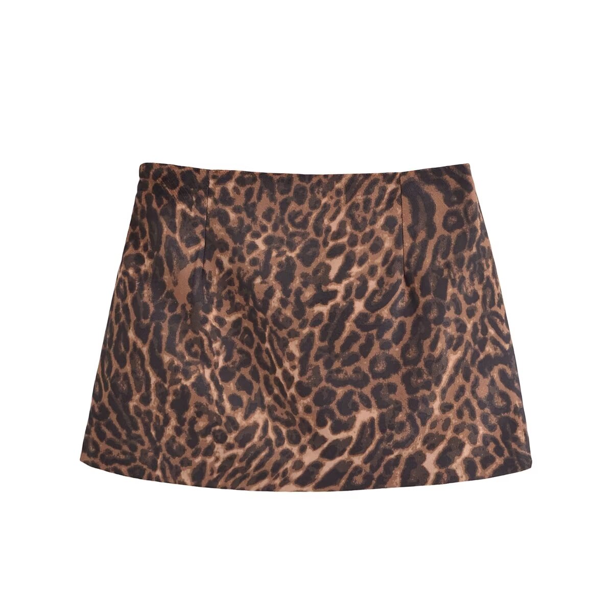 Women's Animal-Print Cropped Blazer & Skirt Two-Piece Set