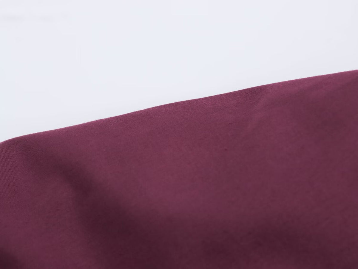 Women's Poplin Raglan Sleeve Shirt