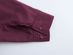 Women's Poplin Raglan Sleeve Shirt