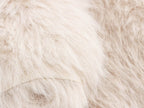 Women's Solid Color Long Sleeve Artificial Fur Effect Top