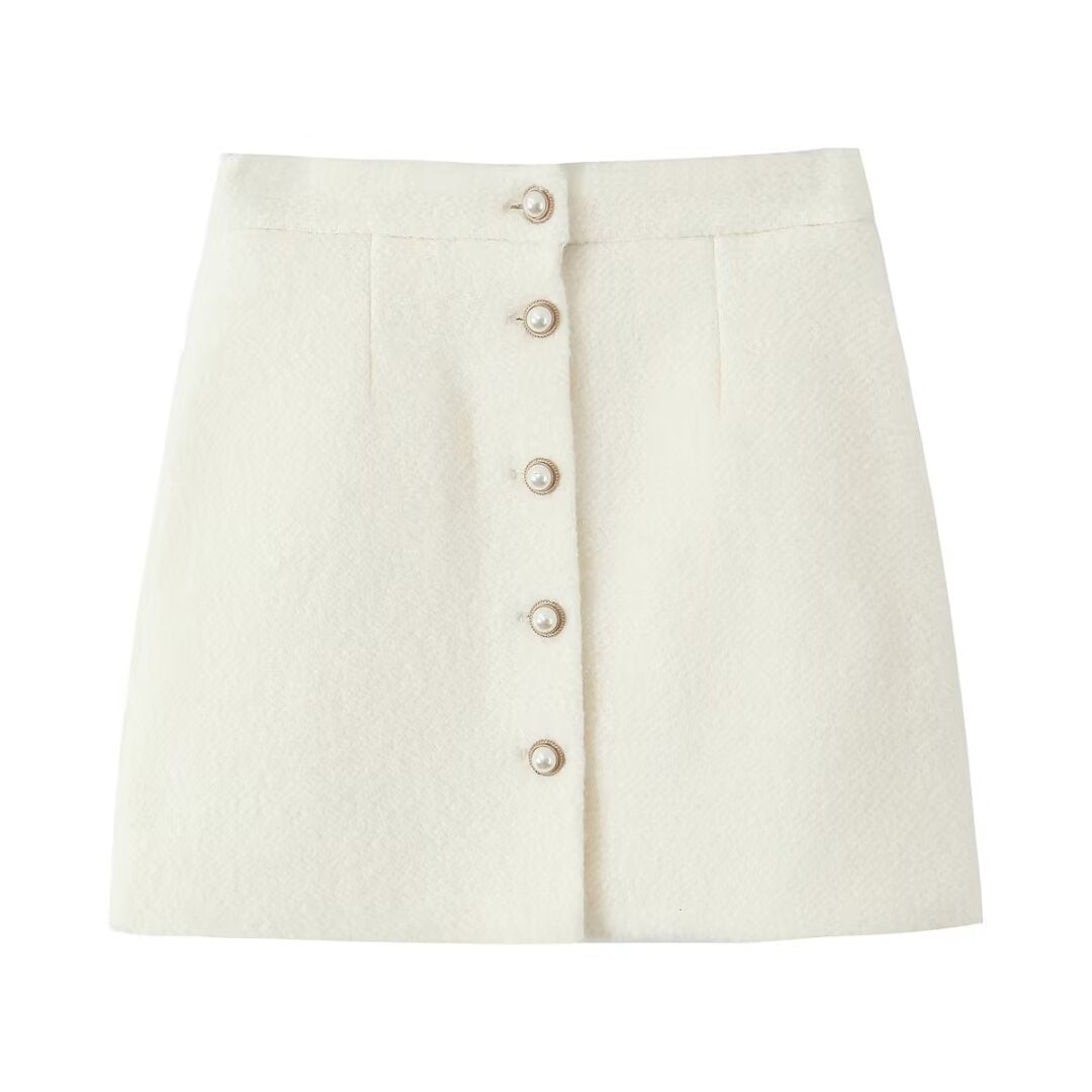 White skirt