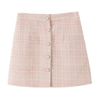 Women's High-Waisted Top and Skirt Two-Piece Set