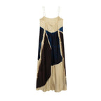 Retro Printed Slip Maxi Dress
