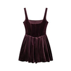 Velvet Corset Dress