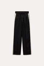 Fall Clothing Striped Pantsets High Rise