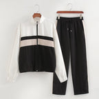 Fall Clothing Striped Pantsets High Rise