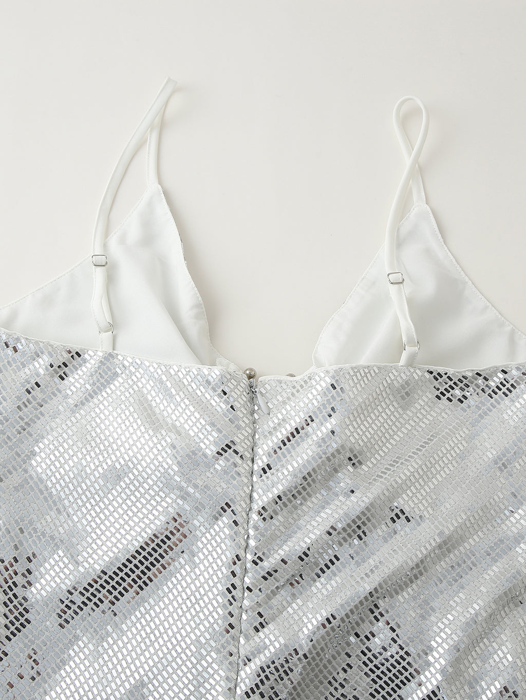 Sequined Long Hollow Cutout Decorative Suspender