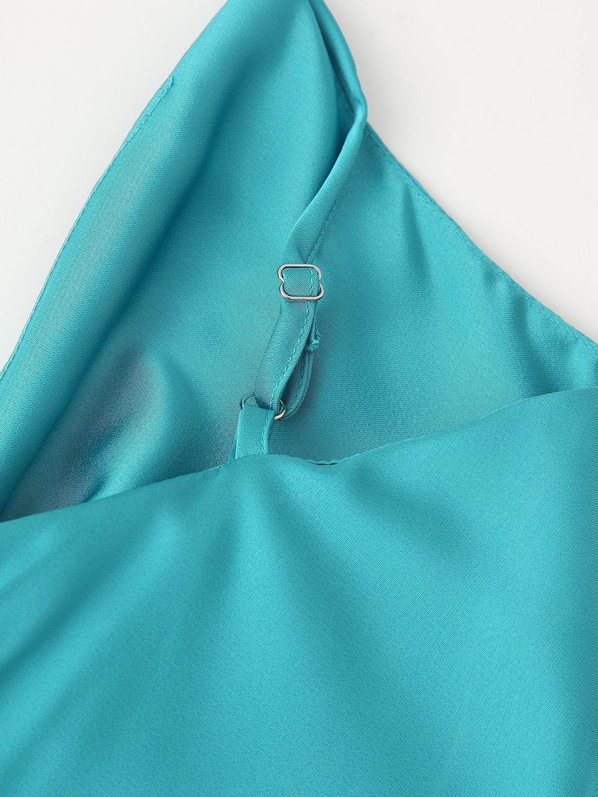 Women's Clothing Long Hollow Out Cutout Decorative Satin Sling Dress