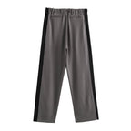 Spring And Autumn Casual Matching Color Pants Two-Piece Set