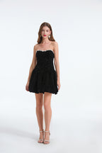 Women's 's Sleeveless Bow Formal Dress