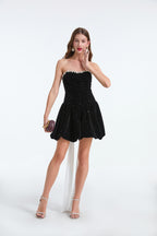 Women's 's Sleeveless Bow Formal Dress