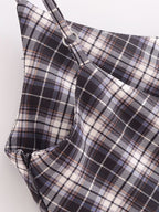 Fashionable Simple Cotton Sling Length Dress