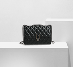 Rhombus Y-Lock Chain Crossbody Bag