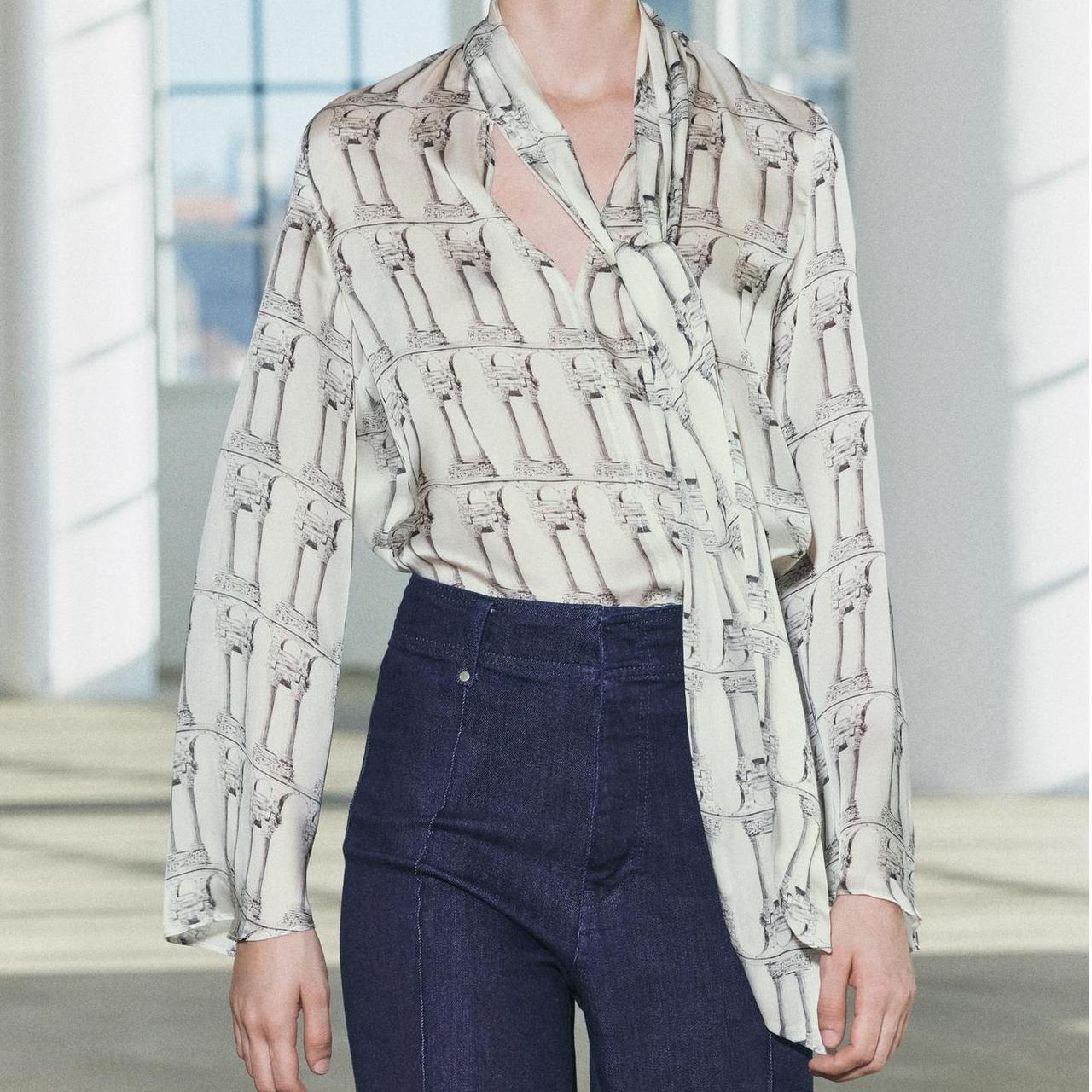 Women's All Match Long Sleeve Bowknot Tup Cardigan Shirt Winter