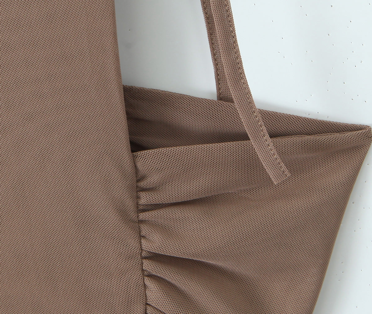 's Mesh Ribbon Sleeveless Vest Top