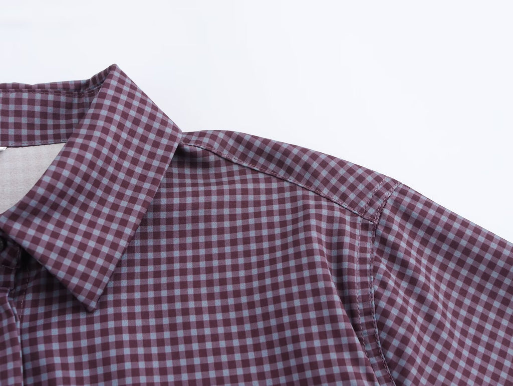 Women's Street Plaid Shirt