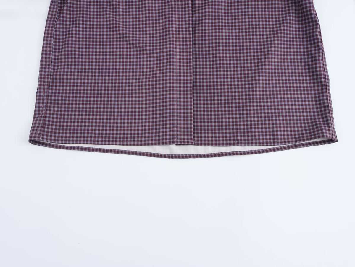 Women's Street Plaid Shirt