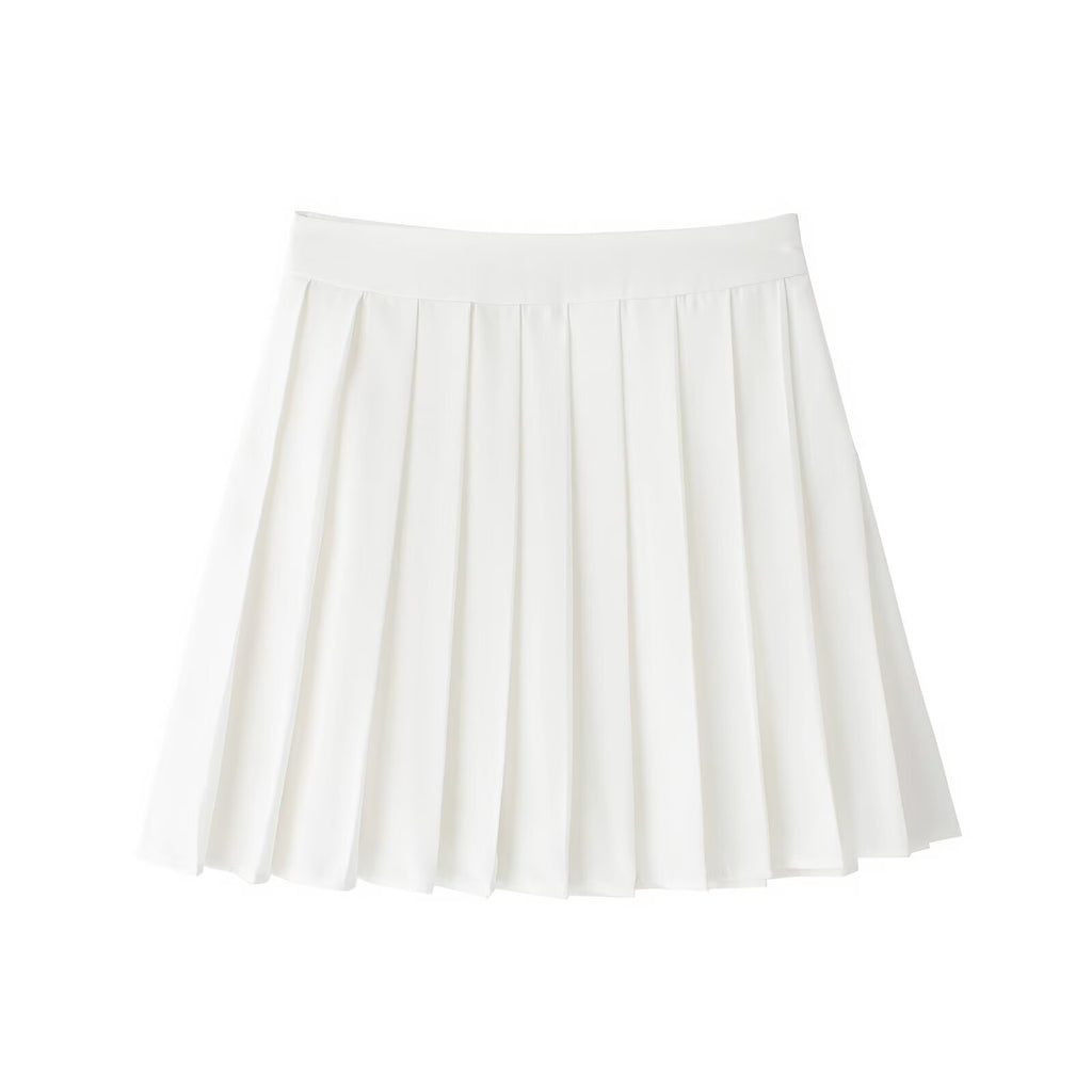 Women's Autumn Winter Lantern Sleeve Top and Skirt Two-Piece Set