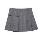 Women's Pleated Skirt Suit Two-Piece Set