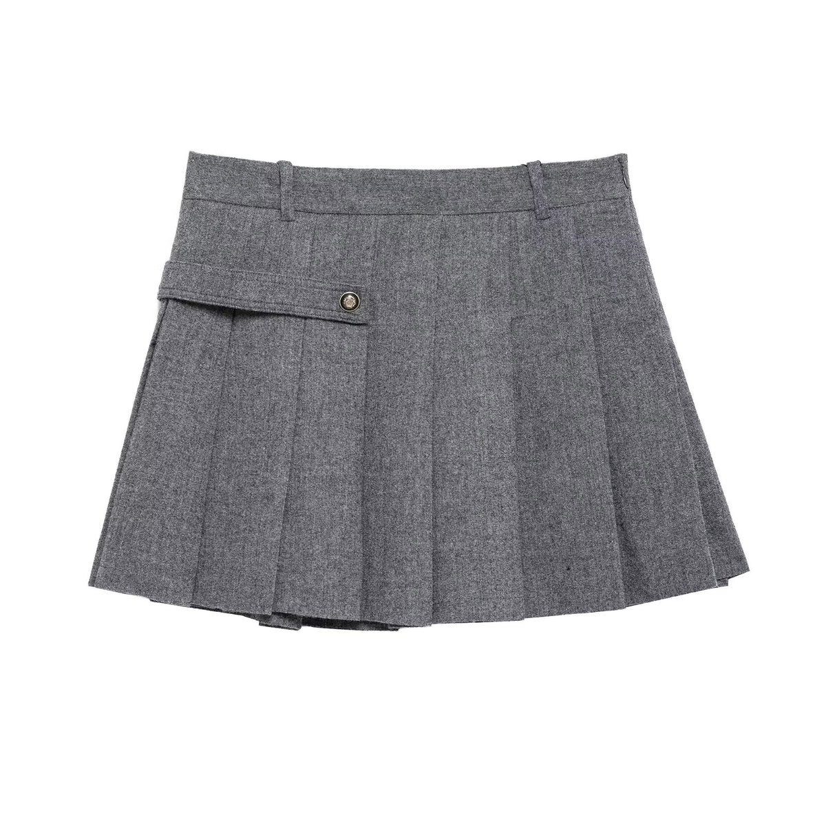 Women's Pleated Skirt Suit Two-Piece Set
