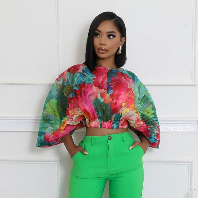 Women's Casual Printed Women Top Wear