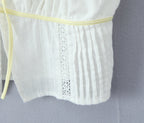 Women's Spring Summer French Lace Top and Skirt Two-Piece Set