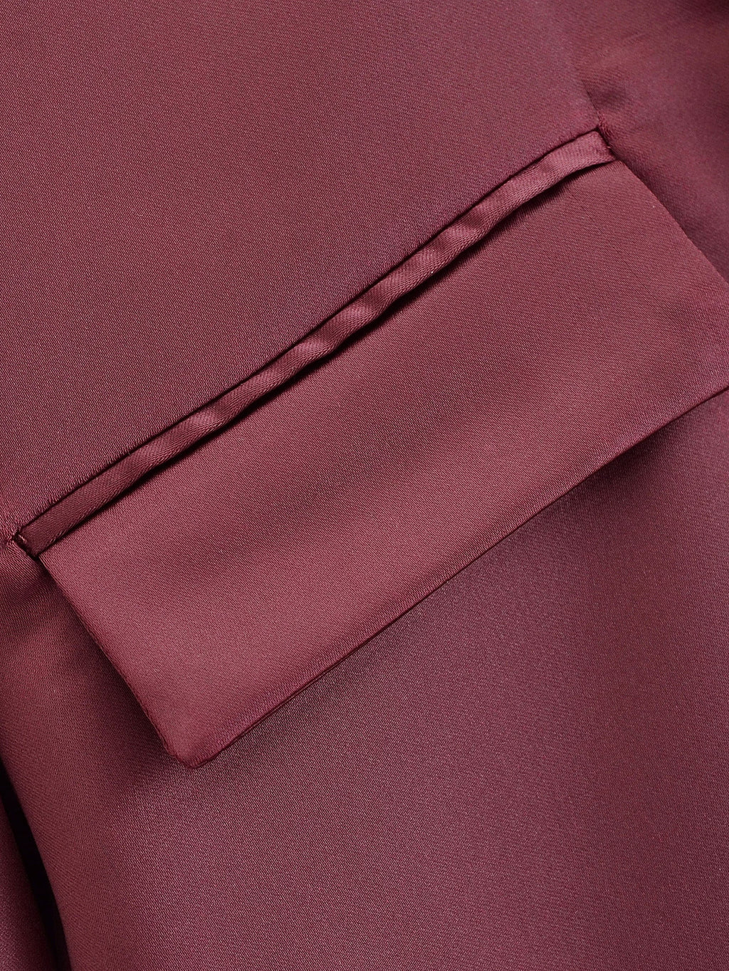 Women's Women Clothing Spring Street Casual Pocket Satin Shirt
