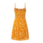 Women's Floral Backless Strap Dress