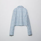 Women's Winter Casual Blazer and Skirt Two-Piece Set