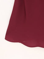 Women's Two Color Hanging Collar Sleeveless Maxi Dress Spring