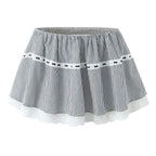 Black Stripe Skirt