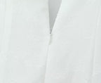 Women's Spaghetti-Strap Jacquard Beaded Split Maxi Dress