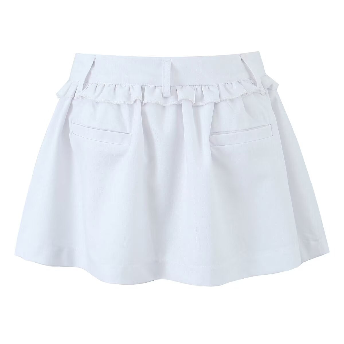 A Line Pettiskirt Wide Pleated Spring High Looking Skirt