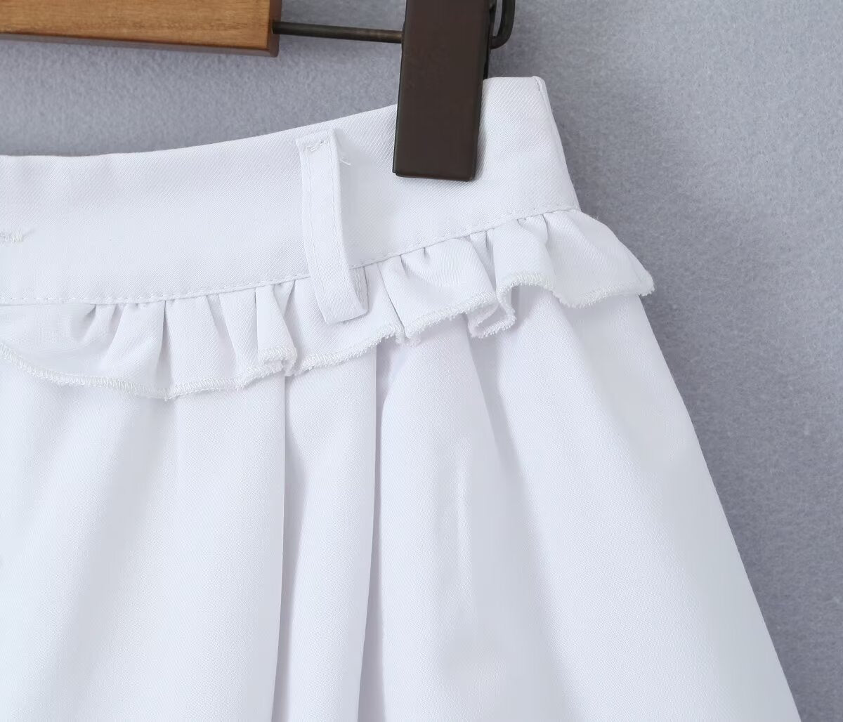 A Line Pettiskirt Wide Pleated Spring High Looking Skirt