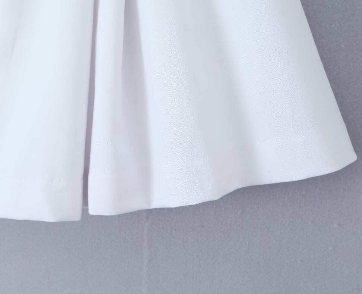 A Line Pettiskirt Wide Pleated Spring High Looking Skirt