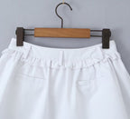 A Line Pettiskirt Wide Pleated Spring High Looking Skirt
