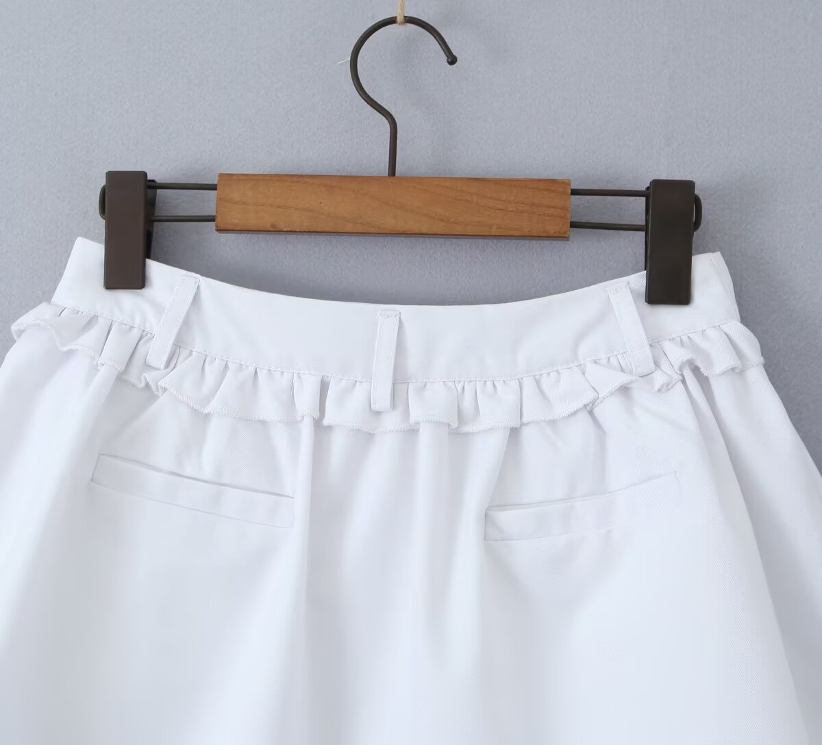 A Line Pettiskirt Wide Pleated Spring High Looking Skirt