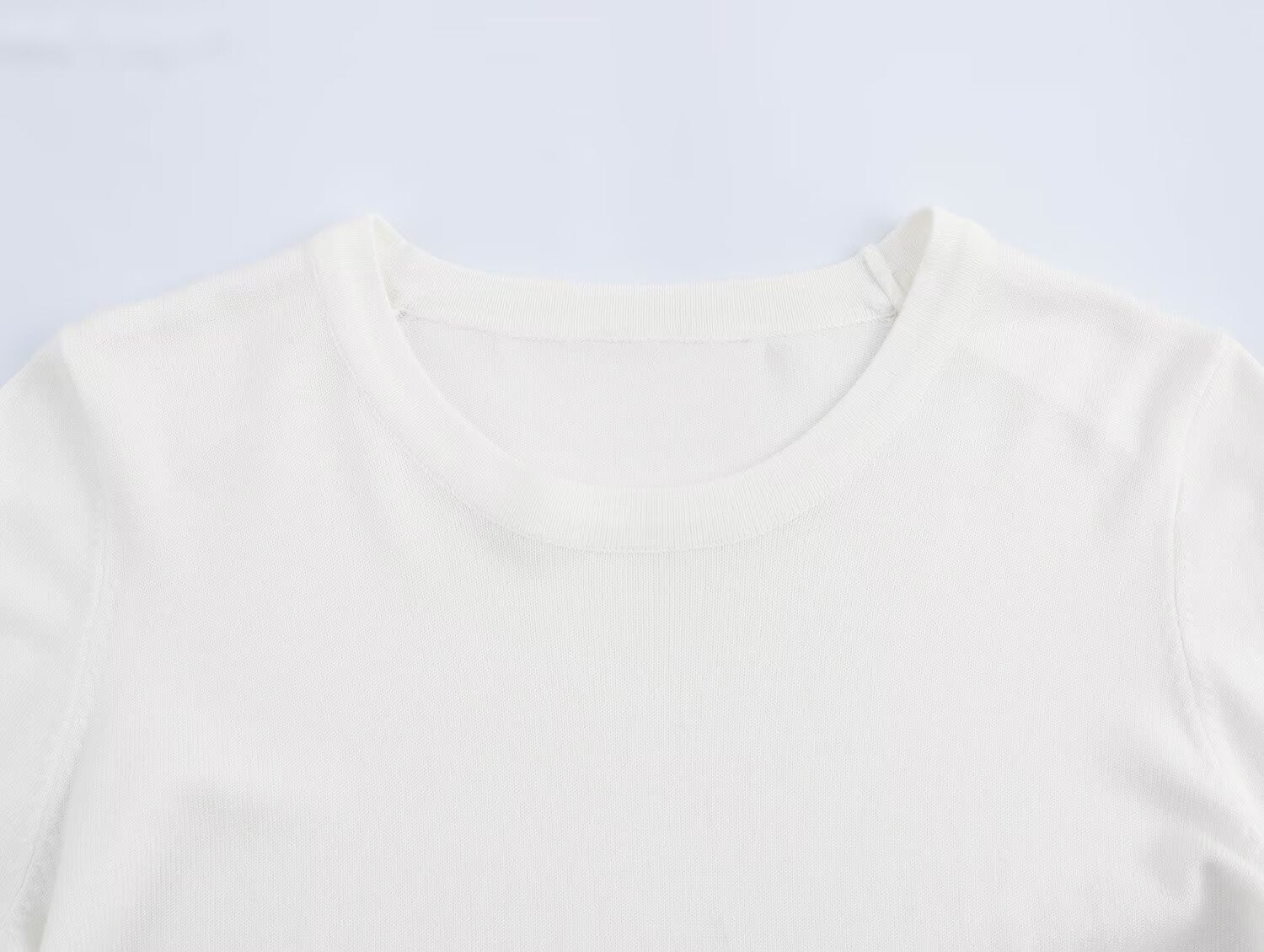 Women's Button-Cuff Knit Top