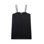 Women's Minimalist Lace-Up Mini Dress