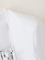 Sequin Corset Cutout Bodycon Dress