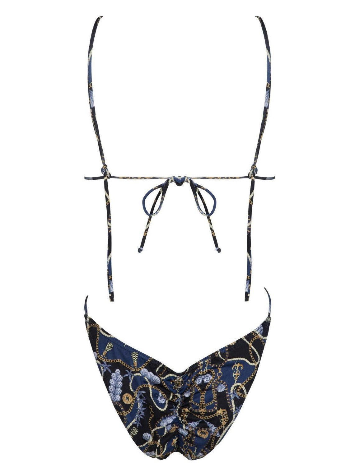 Deep Plunge One-piece Swimwear