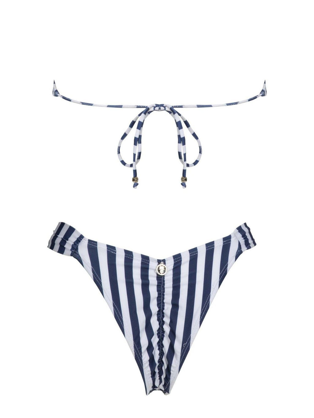 Striped Tube Bikini Swimwear