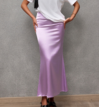 Women's Satin Hip Skirt
