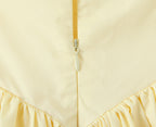 Halter Ruched A-Line Mini Dress